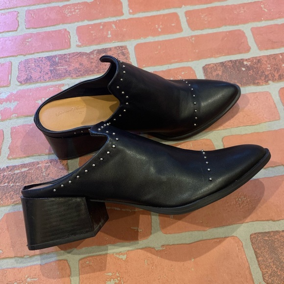 Universal Thread Shoes - Universal Thread Black Studded Pointed Toe Shoes